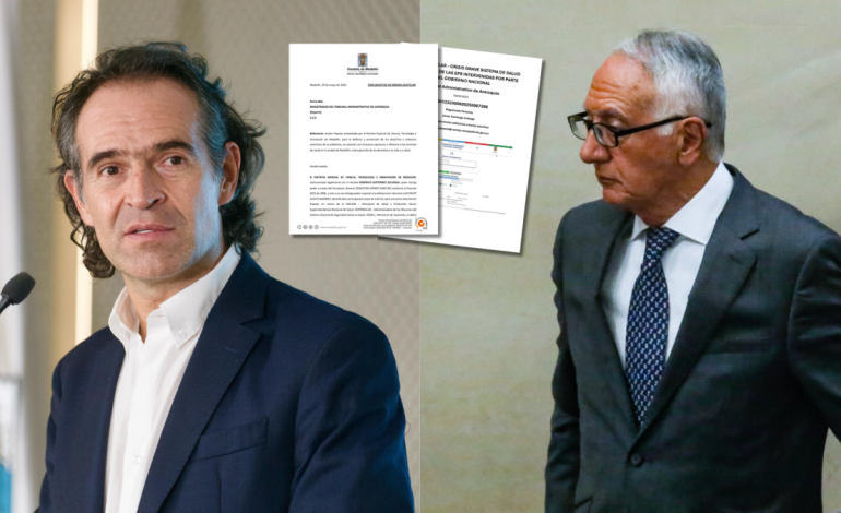  Los 23 puntos de la demanda de la oficina del alcalde de Medellín contra el gobierno nacional para la crisis del sector de la salud

 – En un click