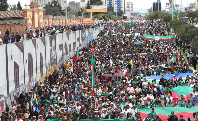 Así es como se vivió el 1 de mayo en Colombia