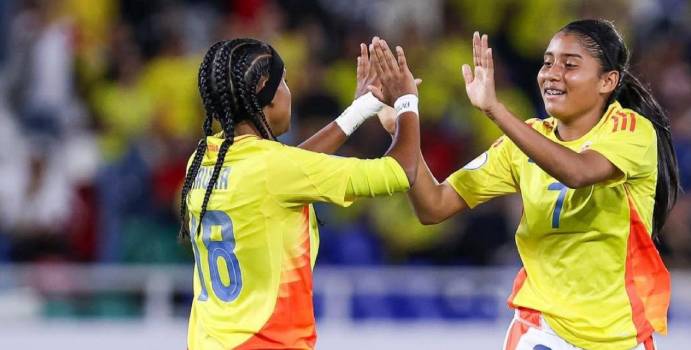  Así es como Colombia U17 va en lo hexagonal de la mujer sudamericana
