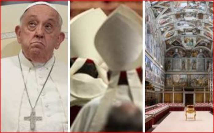 Buscan al sucesor del Papa Francisco in vivo