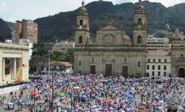  Estas son movilizaciones en Bogotá durante esta semana.

 – En un click