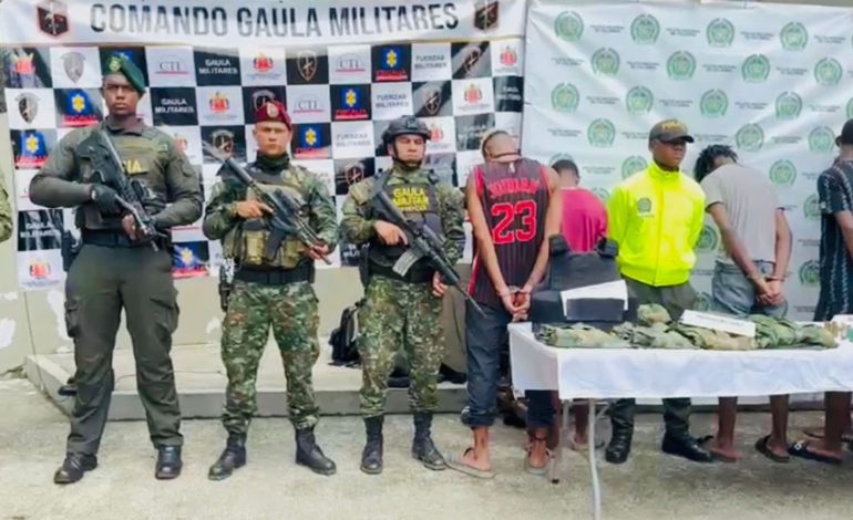 Atraparon a Quibdó 12 miembros del grupo criminal ‘mexicanos’