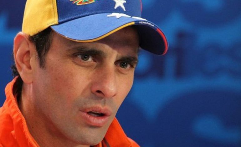  Henrique Capriles Criticidad por su restricción en Venezuela

 – En un click