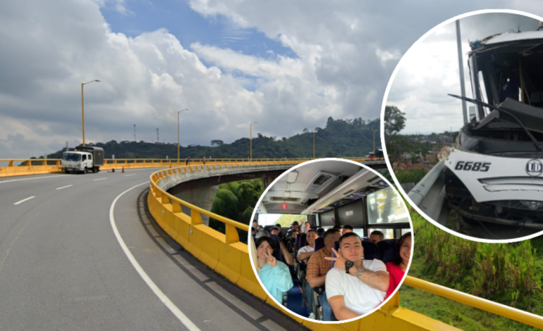 La pregunta premonitoria que hizo a un estudiante que murió en un accidente de autobús en Calarcá antes del accidente con Bridge

 – En un click