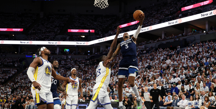 Minnesota explota la serie de pérdidas y empates de Curry contra Warriors