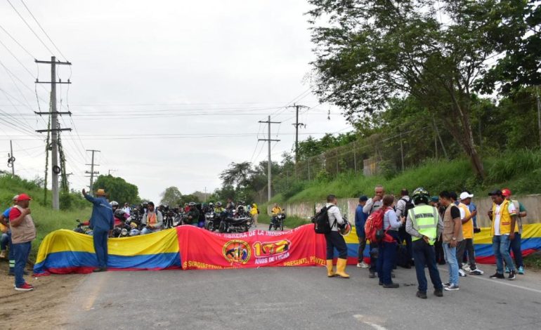  Puntos de Cartagena donde los manifestantes mantienen bloqueos el segundo día de desempleo nacional

 – En un click