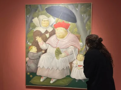 Un Botero: una sorpresa informal de una gran beca de arte estadounidense a Fumata Blanca