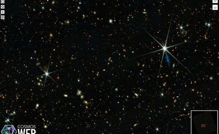  El mapa más grande del universo ya está disponible gracias a James Webb. Y se puede explorar como si fuera Google Maps

 – En un click