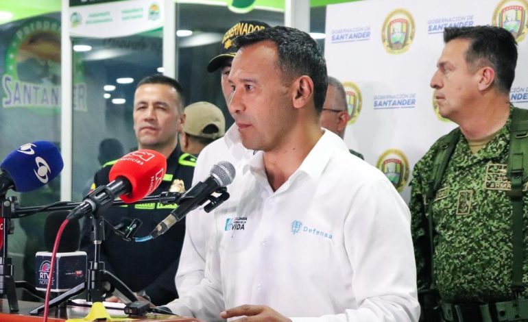  ¿Cómo está Santander en extorsión y crimen? Esto le dio al Ministro de Defensa durante su visita a Floridablanca

 – En un click