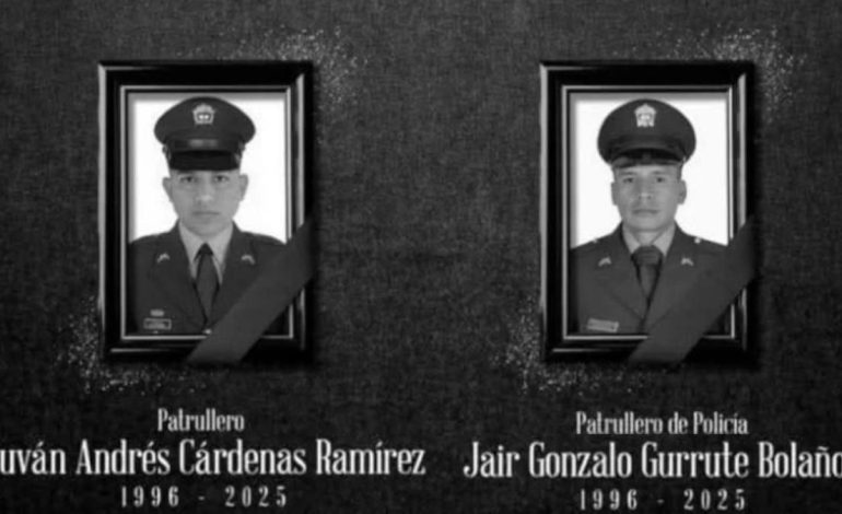  Así fueron Jair y Duván, los patrulleros mataron en la reciente ola violenta

 – En un click
