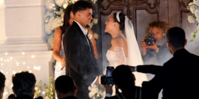  Die sokkerspeler Luis Díaz trou met Barranquilla met Geraldine Ponce, moeder van sy dogters
 – En un click