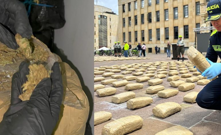  Así, la segunda carga de drogas más grande cayó en Bucaramanga

 – En un click