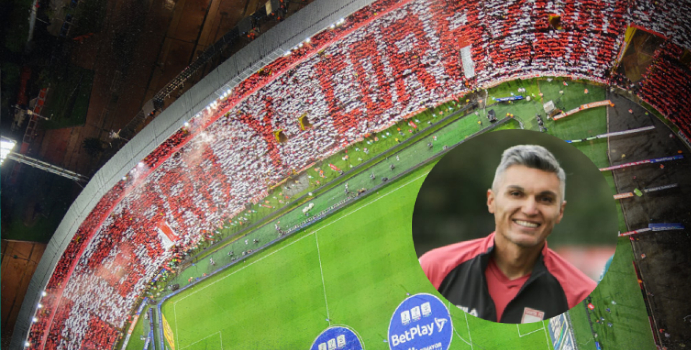  Daniel Torres elogió a los fanáticos de Independiente Santa Fe

 – En un click