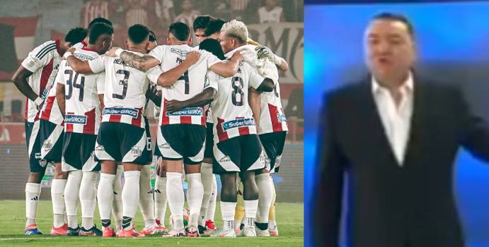  El periodista mexicano llamó a Junior de ser un mal equipo

 – En un click