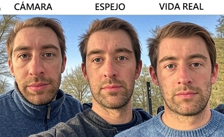  ¿Por qué te ves mal en las fotos y bien en el espejo? La verdad que nadie te explica – 

 – En un click