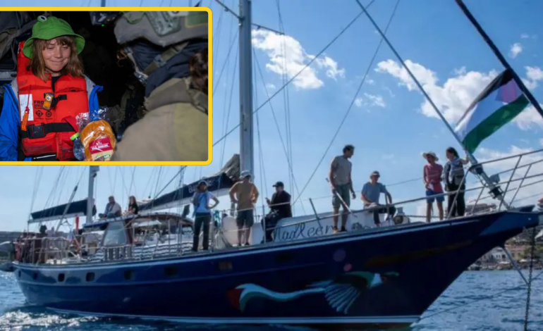  Israel intercepta el barco de Greta Thunberg hacia Gaza y detiene a todos los activistas – 

 – En un click