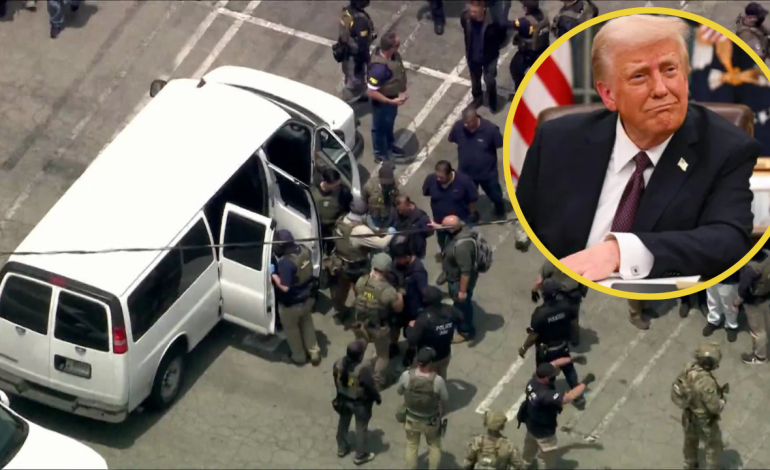  Trump desata la crisis en California con redadas migratorias y la Guardia Nacional – 

 – En un click