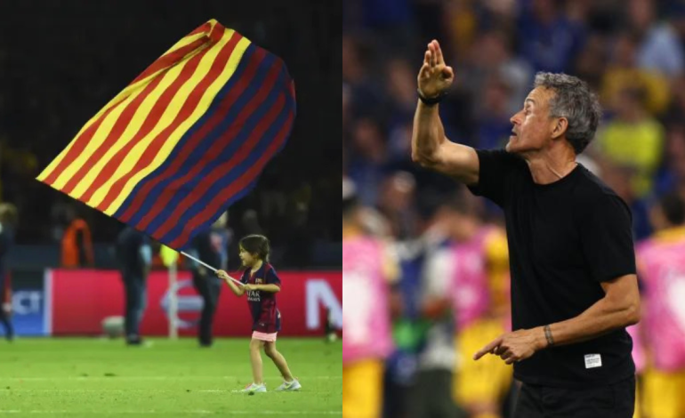  Luis Enrique cumple con la promesa: homenaje a su hija Xana después de ganar los campeones – 

 – En un click