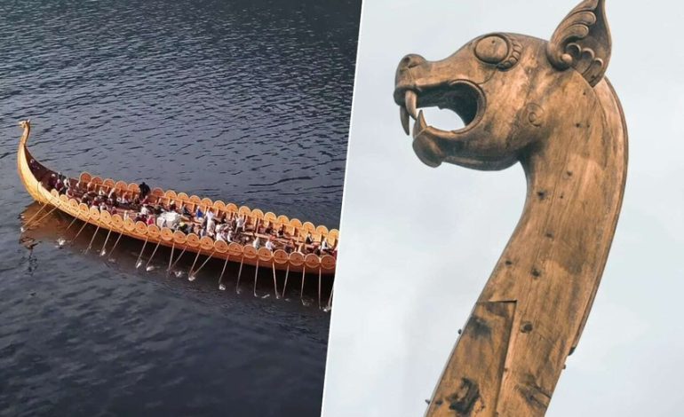  Hace 150 años encontramos muchos remaches en un montículo funerario. Resultó ser el barco vikingo más grande de Noruega

 – En un click