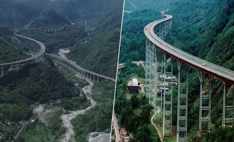 La «autopista al cielo» es un monstruo de 270 viaductos y 25 túneles
– En un click