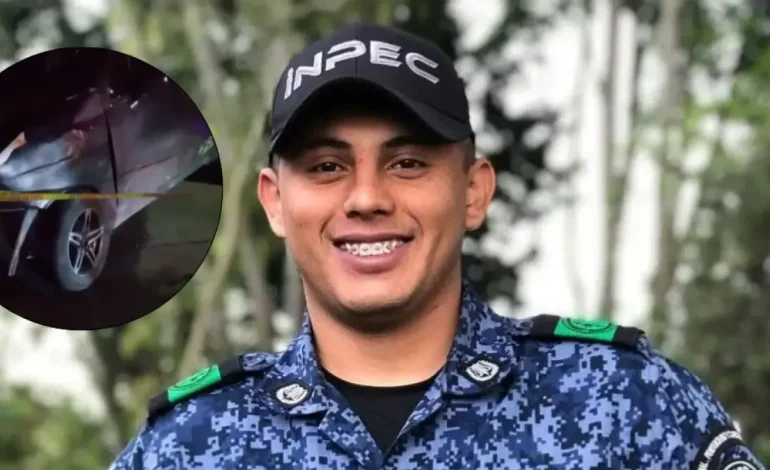  Guardia de INPEC que murió en trágico accidente en Santander

 – En un click