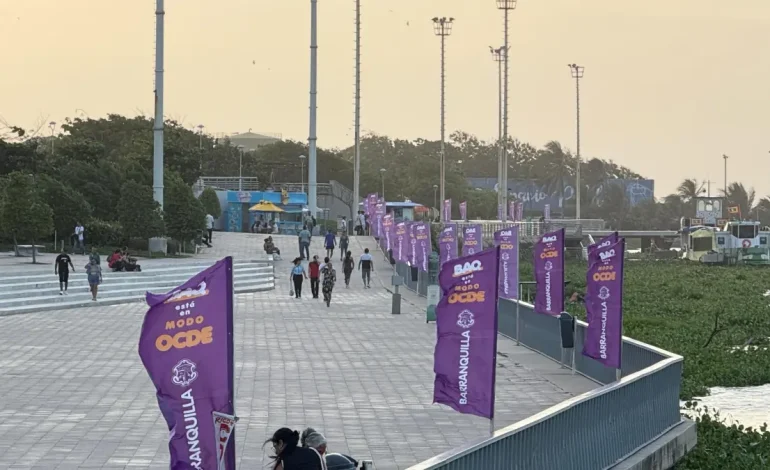  El gran malecón se transforma para recibir el foro de la OCDE en Barranquilla

 – En un click