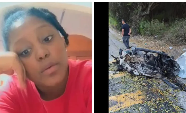  Ella era Francini García, la mujer que murió debido a un auto de bomba en la carretera Pan -American

 – En un click