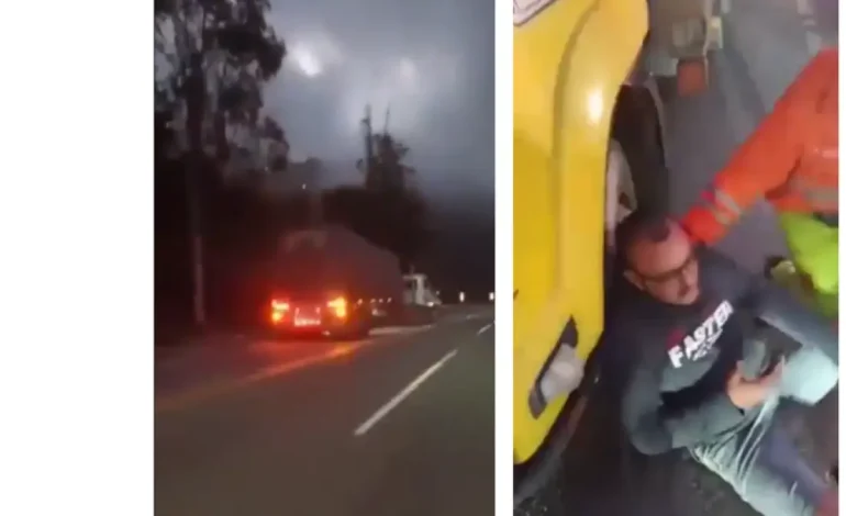  Por lo tanto, el conductor de Tractomula, que se quedó sin frenos, evitó la tragedia con una maniobra clave en la llanura, el sector de los cuatro carriles

 – En un click