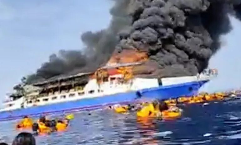 Fuego en el ferry KM Barcelona VA – 20 de julio de 2025
– En un click