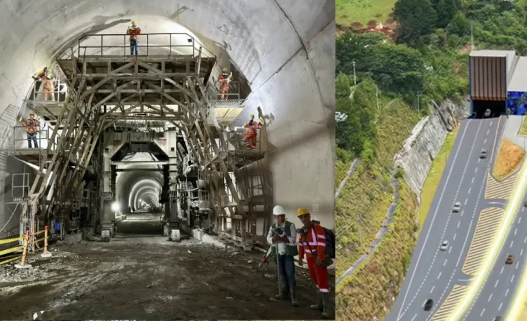 Así es como van las obras del segundo túnel del este y el túnel Toyo
– En un click
