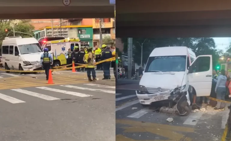  Conductor de una camioneta, en un estado borracho, atropelló a dos personas frente a la estación de metro de La Floresta en Medellín: un menor murió

 – En un click