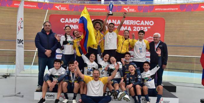 Campeón de Colombia del Junior Panamericano de Ciclismo de pista

 – En un click