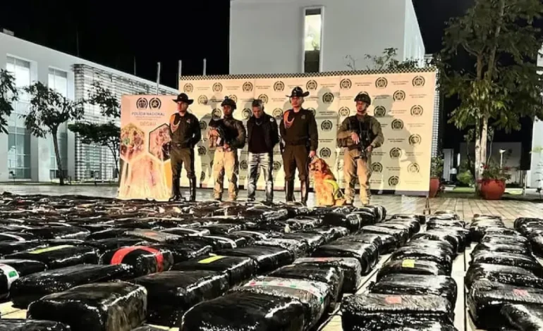  La carga está valorada en 3.500 millones de pesos; Se enviaría al centro del país

 – En un click