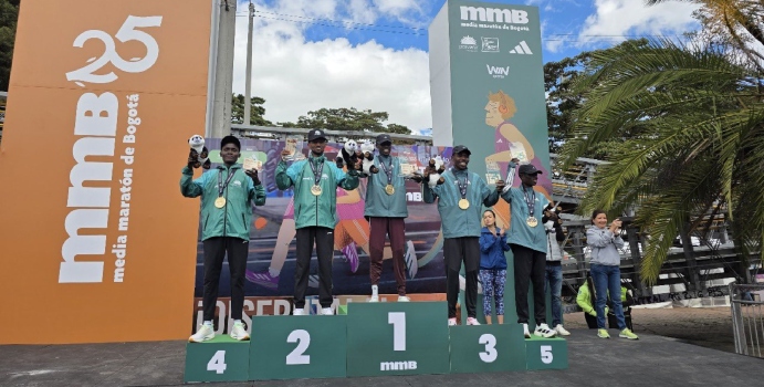  Los africanos barren la media maratón de Bogotá 2025

 – En un click