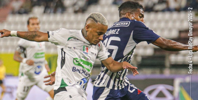 ¡Juego! Una vez que Caldas llegó desde abajo y llevó a los invictos a Junior
– En un click