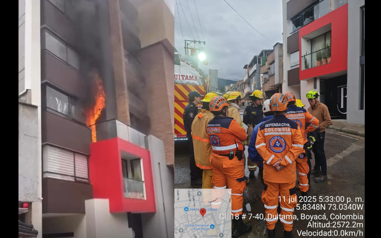 El fuego estructural grave dejó a seis personas afectadas – 

 – En un click