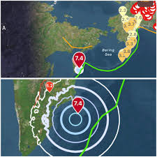 Fuerte terremoto de magnitud 7.4 cerca de Kamchatka –
– En un click
