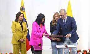 Venezuela y Colombia firman un acuerdo para la economía especial de la paz –
– En un click
