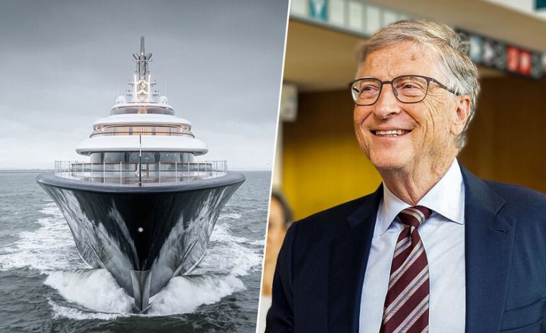 No sabemos si Bill Gates es el propietario de este increíble superyato a la venta. Lo que sí sabemos es su precio: 645 millones de dólares

 – En un click