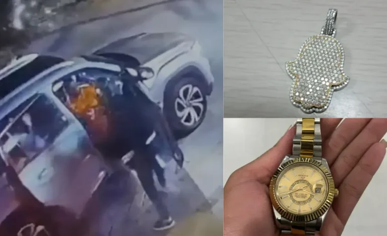  American Citizen fue víctima de un robo millonario de un reloj Rolex y una cadena de oro con trapos de diamantes en la ciudad (Medellín)

 – En un click