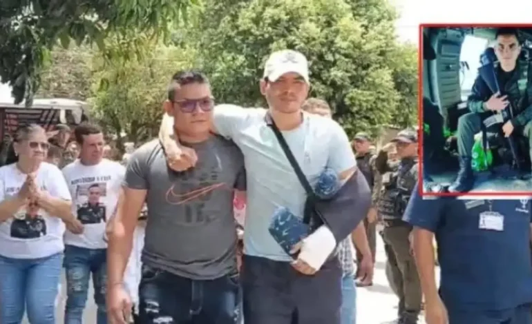  El patrullero sobreviviente relata el «milagro» que lo salvó en el ataque al helicóptero de la policía en Amalfi, Antioquia

 – En un click