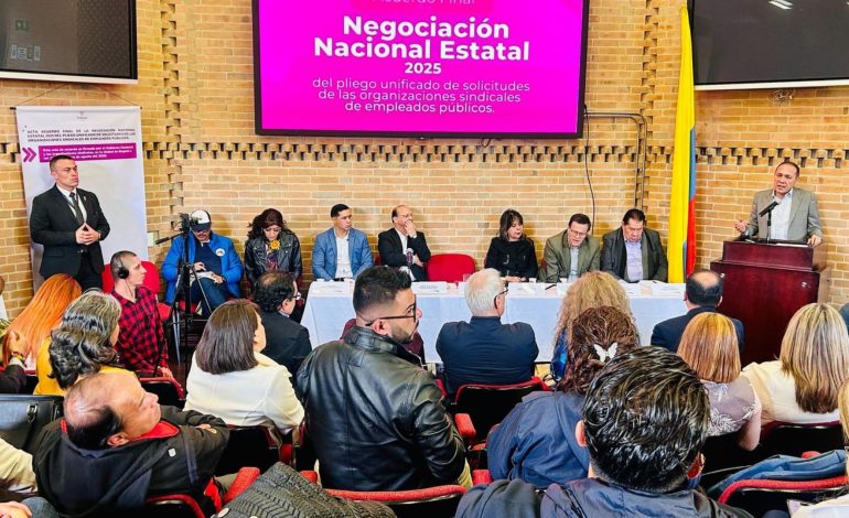  El gobierno y los sindicatos liberan el Acuerdo Nacional del Estado

 – En un click
