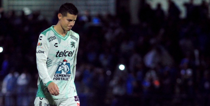  James Rodríguez indicó como responsable del fracaso de León

 – En un click