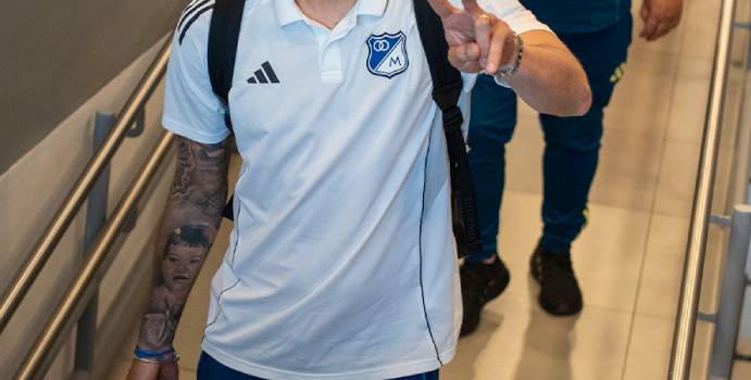  Juan Pablo Vargas, bajo en millonarios para el clásico vs Santa Fe

 – En un click