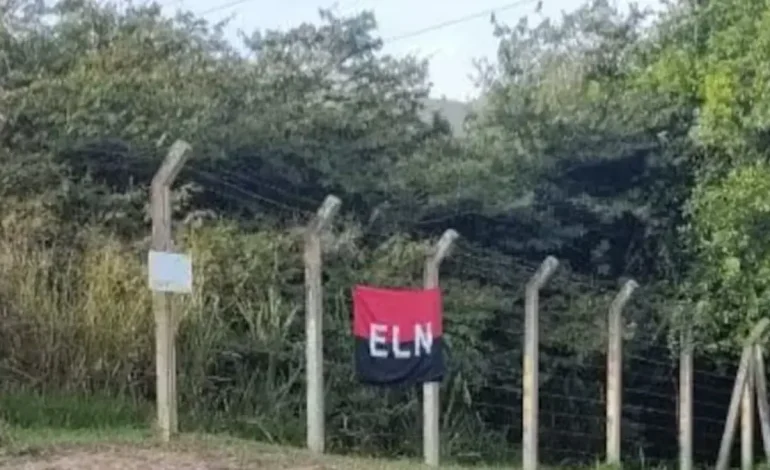  Muestran un dispositivo de seguridad fuerte con el ejército después de la aparición de la bandera de Eln en la reconocida subestación de energía de PiedeCuesta

 – En un click