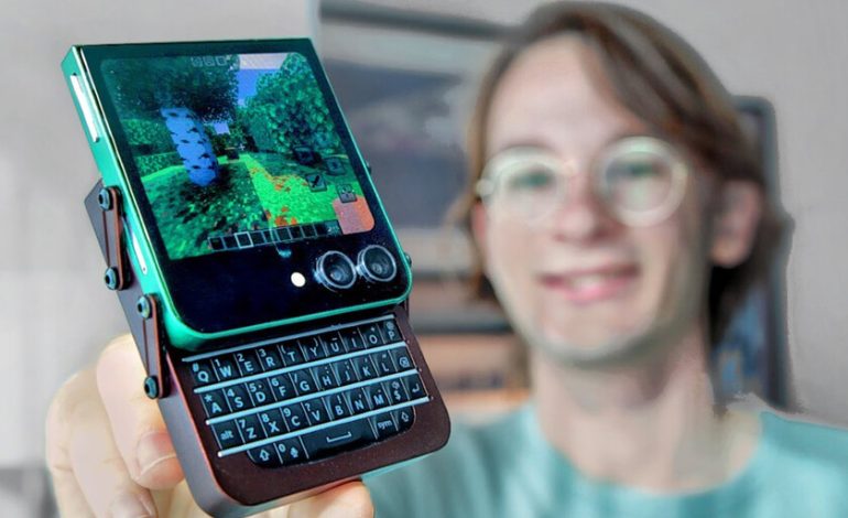  Un YouTuber harto de que los móviles estaban aburridos y su suyo fue construido. El resultado es gloriosamente absurdo

 – En un click