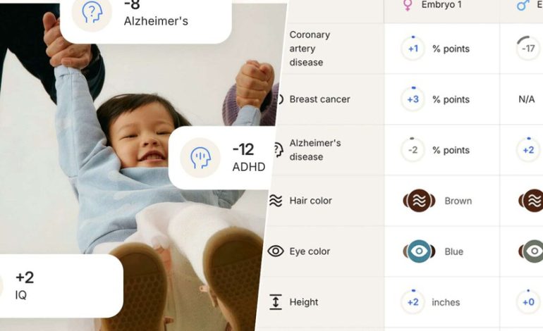 Una plataforma permite comparar embriones para la salud y la inteligencia. No ofrece garantías

 – En un click