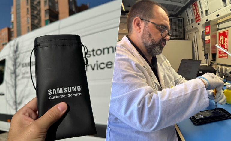 Así es como funciona el servicio Samsung que repara su móvil en el hogar

 – En un click