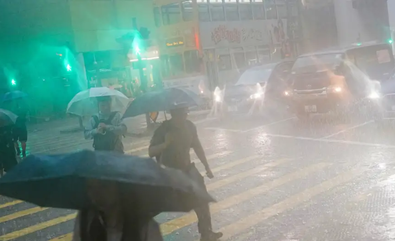  Cero víctimas en Hong Kong a pesar del paso de una gran tormenta tropical – 

 – En un click
