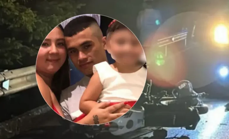  El camionero que los embistió en su motocicleta huyó del lugar

 – En un click
